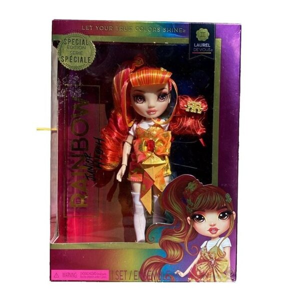 Rainbow High Junior High‎ Laurel Devious Fashion Doll New with box - Picture 1 of 10